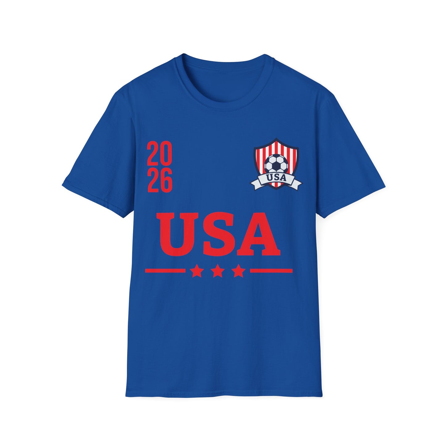 USA Soccer Tee Flag Football Shirt Gift 2026 T-Shirt