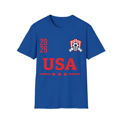 USA Soccer Tee Flag Football Shirt Gift 2026 T-Shirt