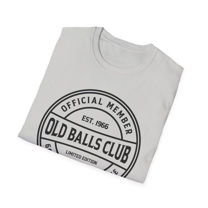 Mens Old Balls Club 60 Years Awesome Sixty 60th Birthday Farthers Day T-Shirt