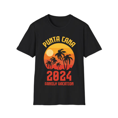 Punta Cana 2024 Family Vacation Vacay Beach Summer Holiday T-Shirt