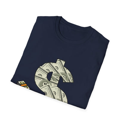 Cool As Dollar Bill Dollar Sign $$ Gift T-Shirt For Men Women T-Shirt