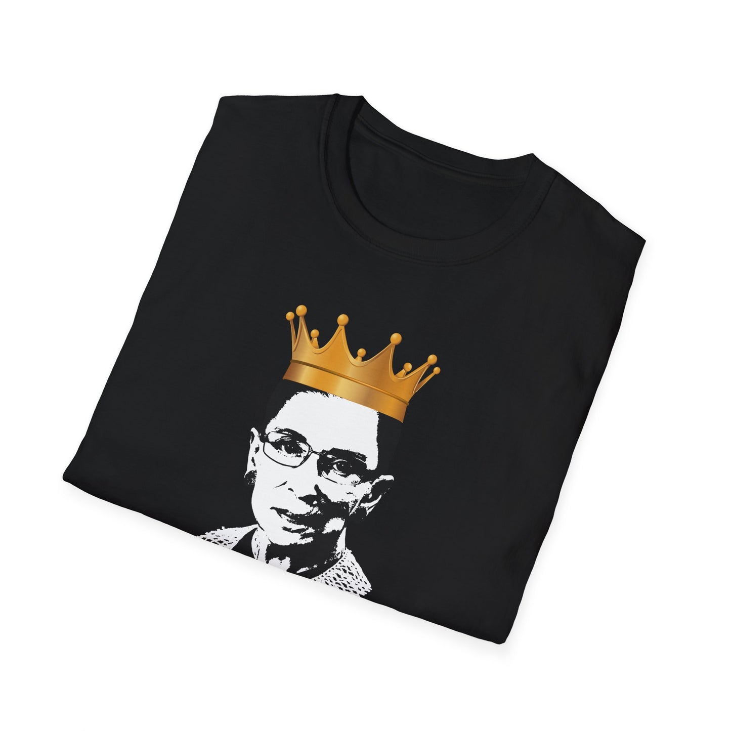 Funny Notorious R.B.G. Progressive Liberal Ruth Bader Ginsburg Crown Tshirt Men