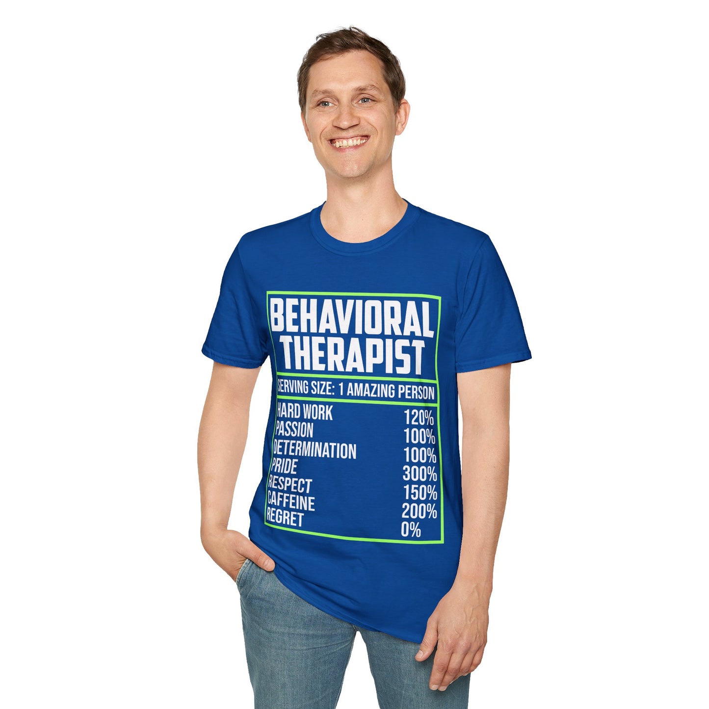 Behavioral Therapist Facts Analyst Behavior Tech SPED Teacher Autism T-Shirt