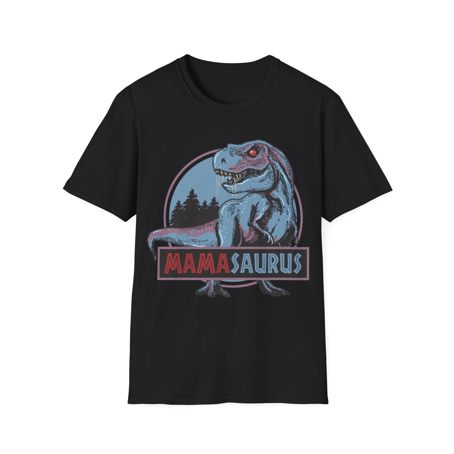 Mamasaurus Funny T-Rex Dinosaur Mama Saurus Family Matching Mothers Day T-Shirt