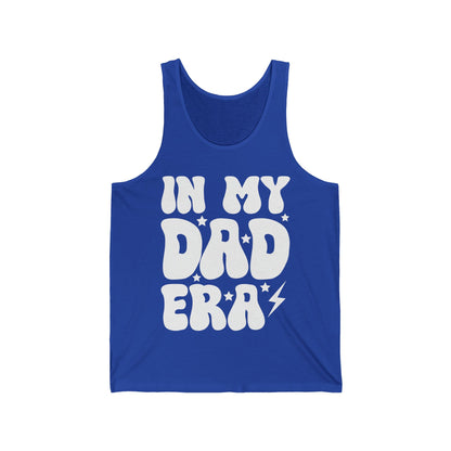 Funny Groovy In My Dad Era Funny Dad Father Daddy Era Tank Top For Men Tank Top