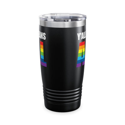 Yall Means All Shirt Gay Lesbian Pride Parade LGBT Human Rights Equality Tumbler For Men Women