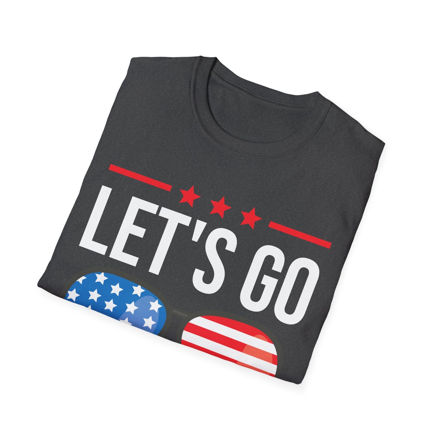 Vintage Old American  Lets Go Brandon Sunglasses T-Shirt Men Women