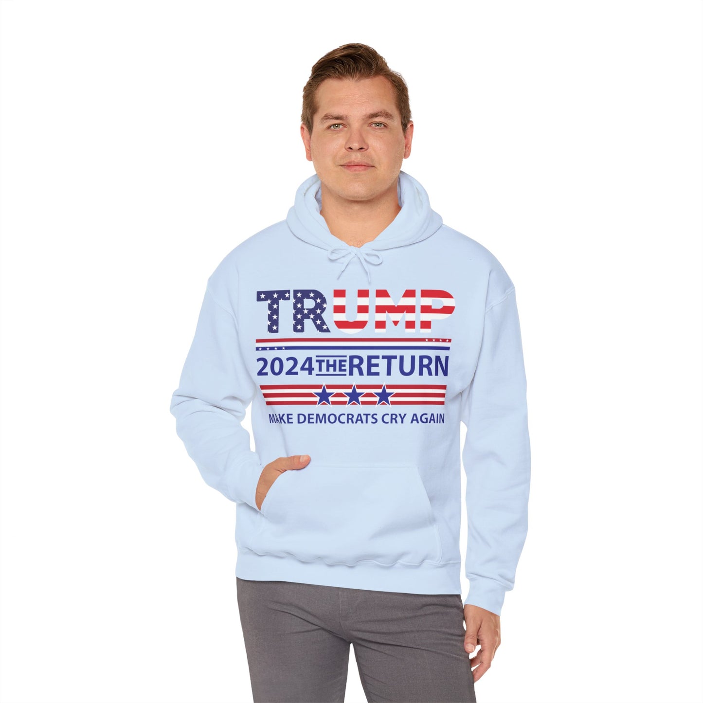 Trump 2024 The Return 45 47 Make Liberals Cry Again Hoodie For Men Women Hoodie