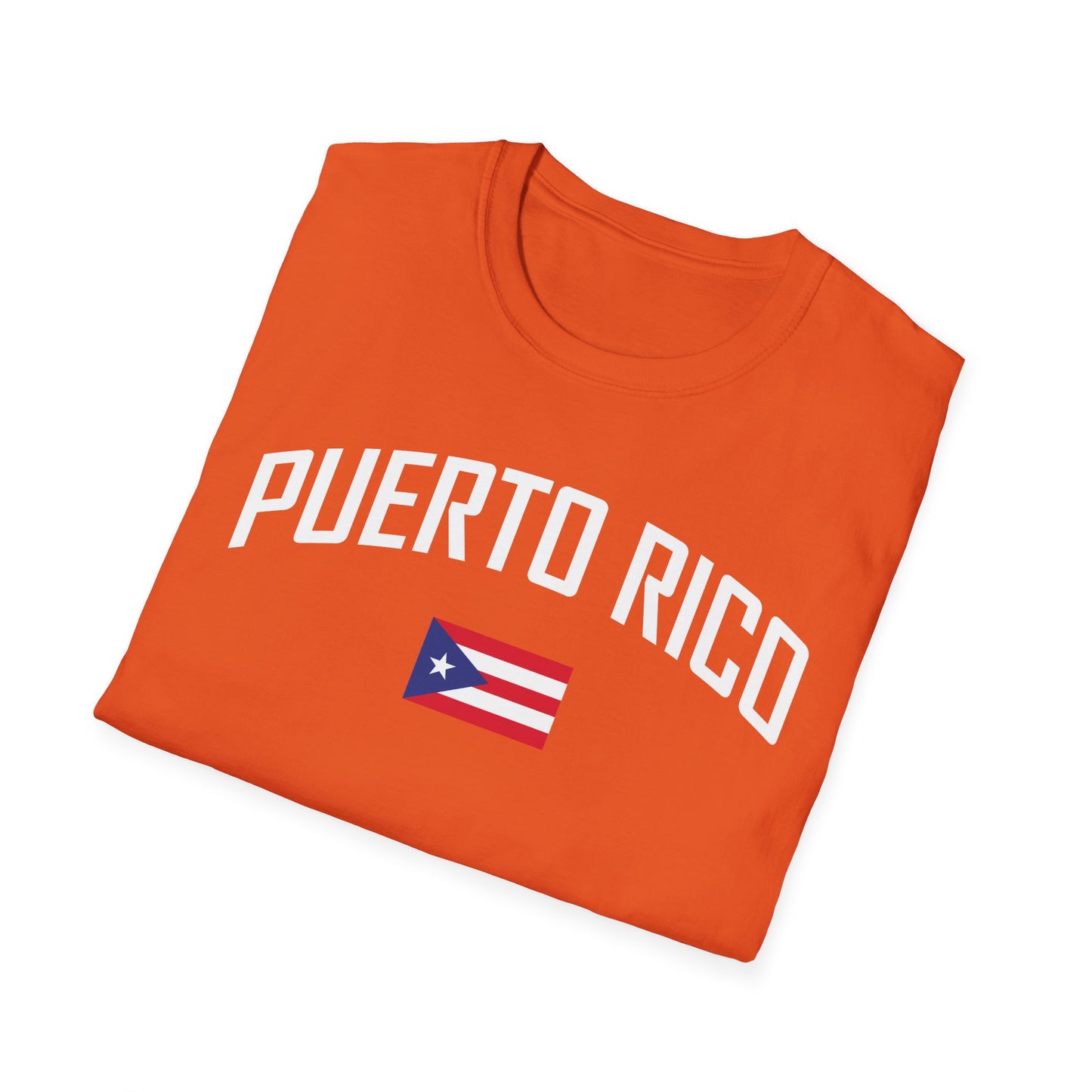 Puerto Rico Flag Retro Text T-Shirt
