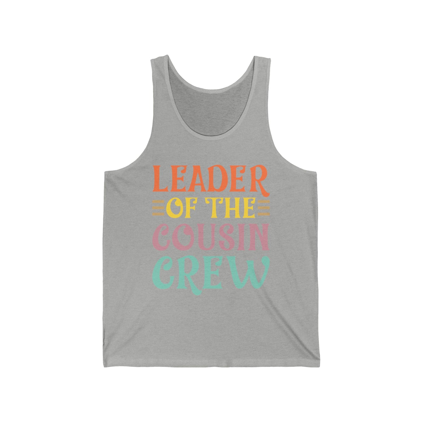 Leader Of The Cousin Crew Toddler Girl Boy Funny Vacation Trip Tank Top For Men Women Tank Top