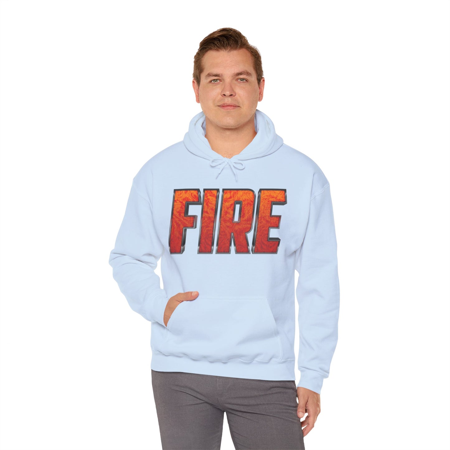 Funny FIRE Couple Matching Halloween Party Costume Hoodie Men Women