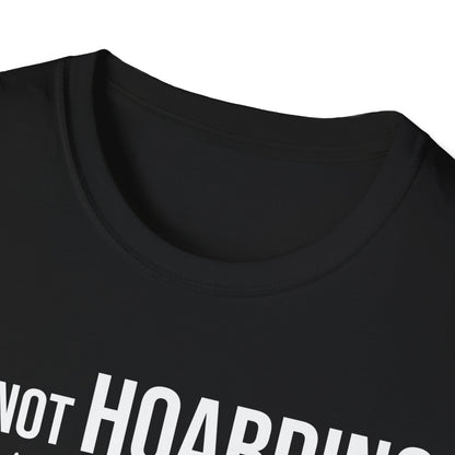 Its Not Hoarding If Its Guitars Guitarist Musicians Funny T-Shirt Men Women