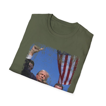 Donald Trump Fight Fist 2024 Election 45 47 T-Shirt For Men Women T-Shirt