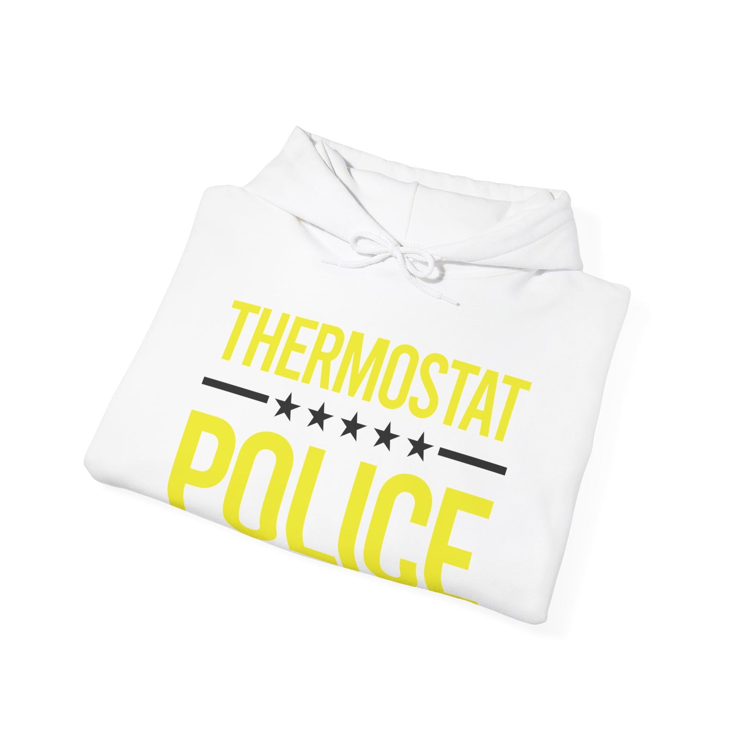 Mens Thermostat Police For A Police Fathers Day Dad Papa Hoodie