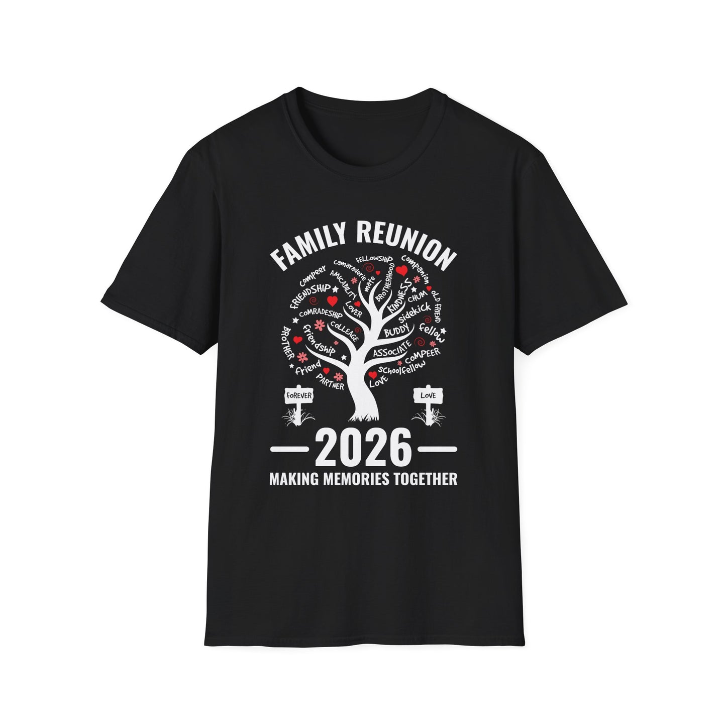 Making Memories Family Matching Group Family Reunion 2026 T-Shirt For Men Women