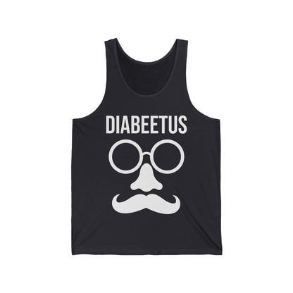 Diabeetus Awareness Diabetic Beard Support Grandpa Grandma Tank Tops For Men Women