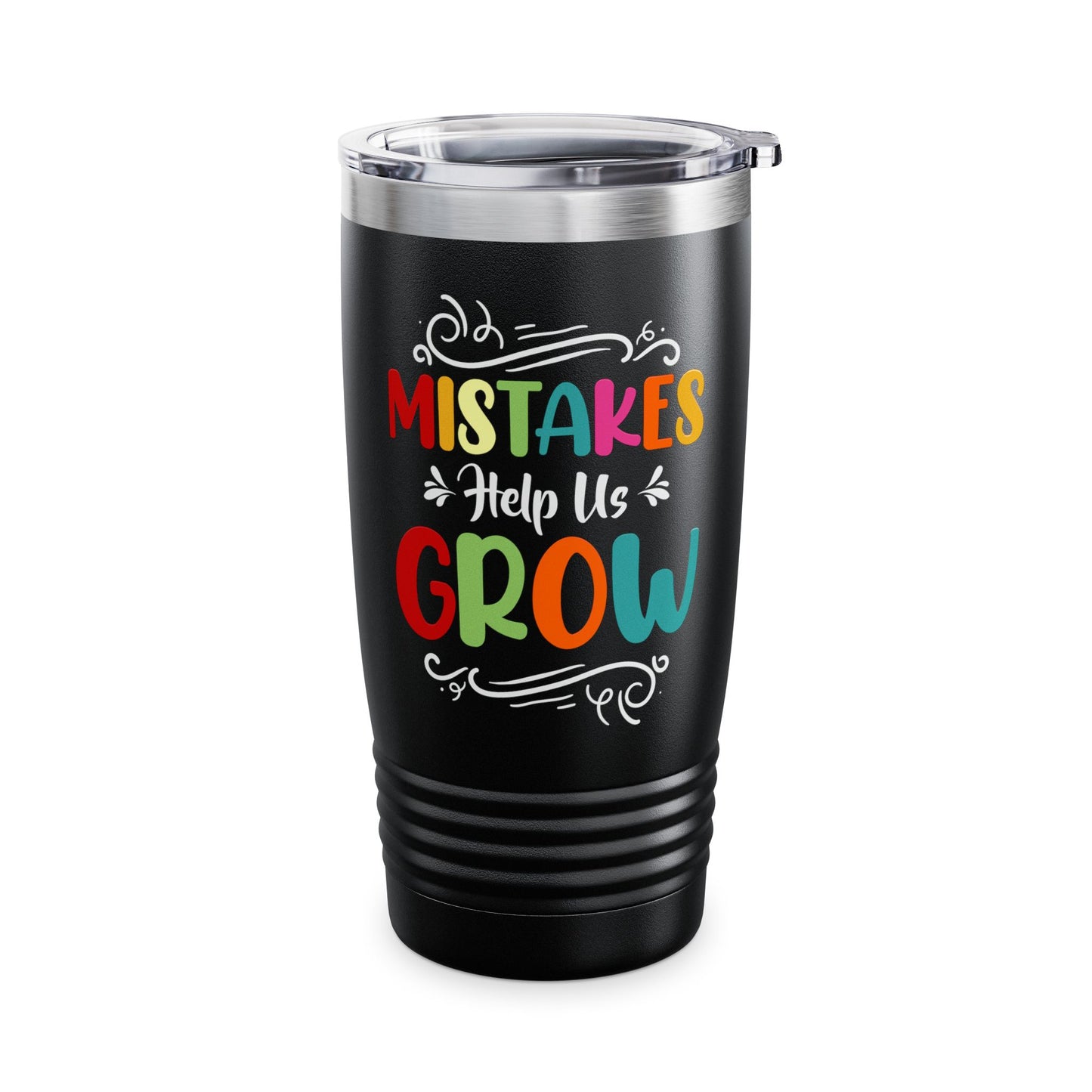 Mistakes Help Us Grow Teacher Student Funny Back To School Tumbler