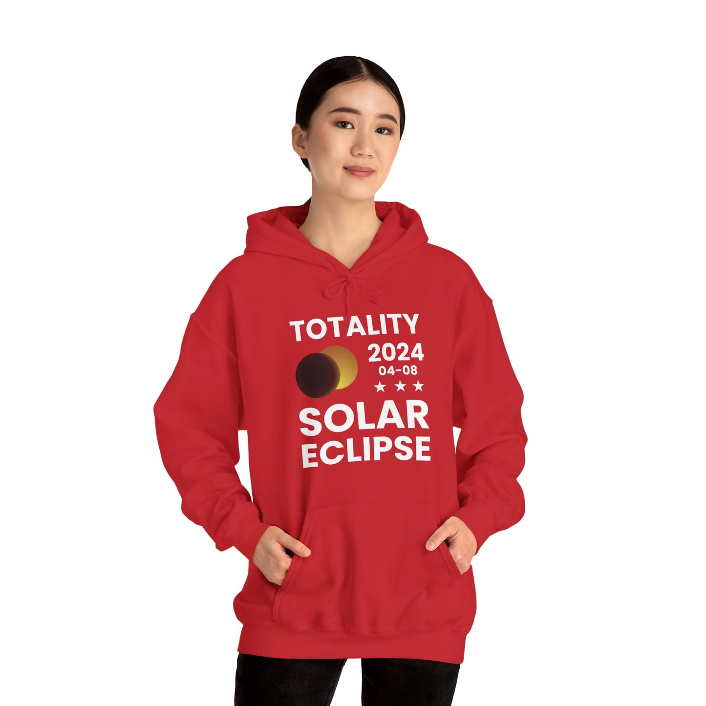 Totality Solar Eclipse 2024 America Retro Total Eclipse Hoodie For Men Women Hoodie