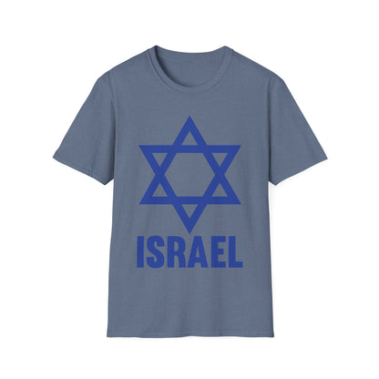 Israel Flag Star of David Israeli Jewish T-Shirt for Men Women