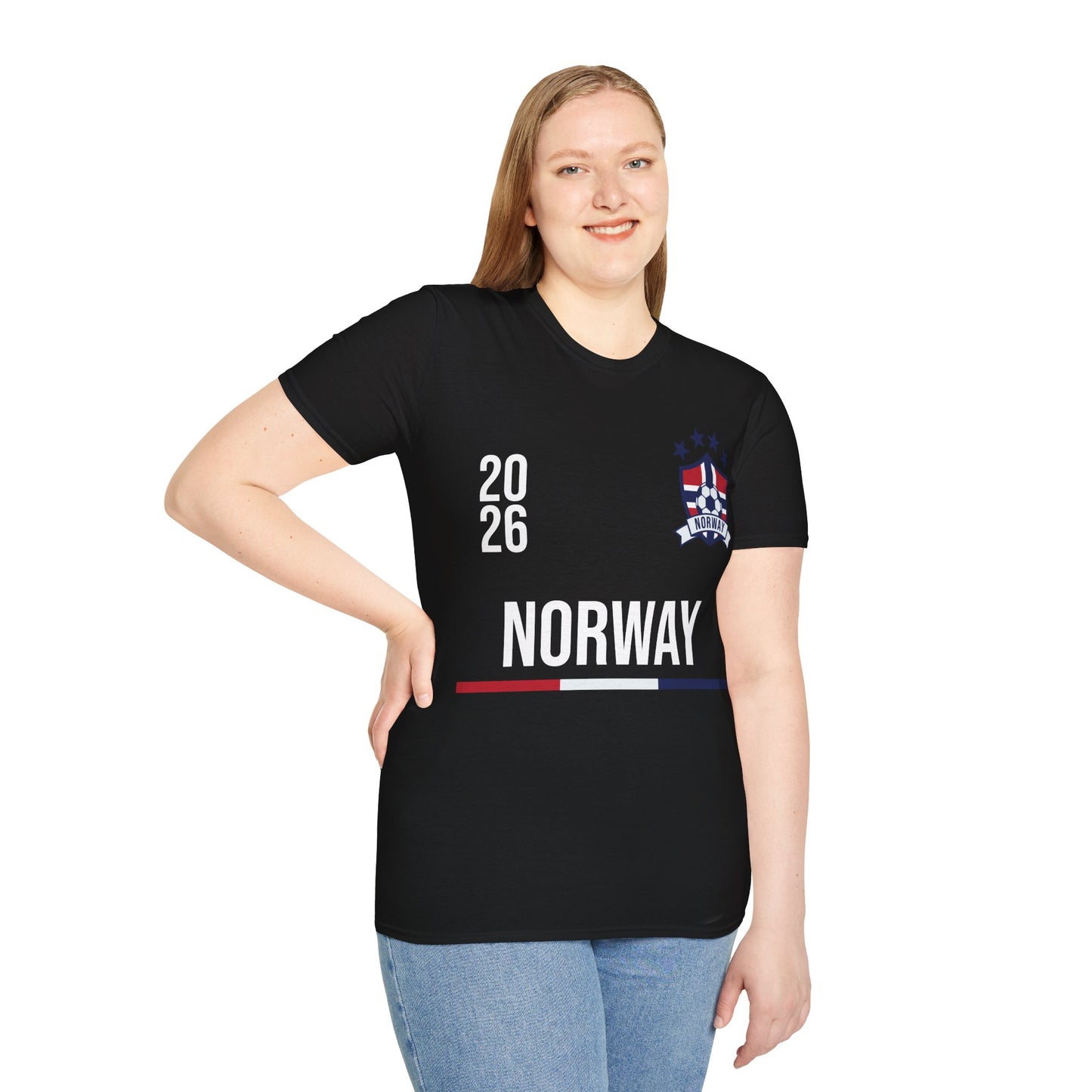 Norway Soccer Tee Flag Football Shirt Gift USA 2026 T-Shirt