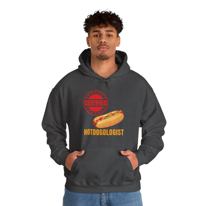 Certified Hotdogologist Hotdog Cool Sausage Hot Dog Lover Hoodie For Men Women Hoodie