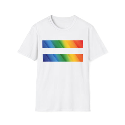 Equal Sign Lesbian Flag Bi Equality Support LGBT Gay T-Shirt for Men Women