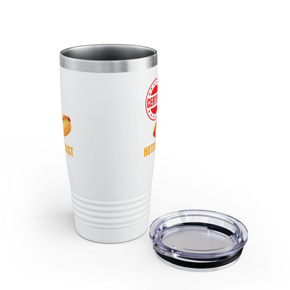 Certified Hotdogologist Hotdog Cool Sausage Hot Dog Lover Tumbler For Men Women Tumbler