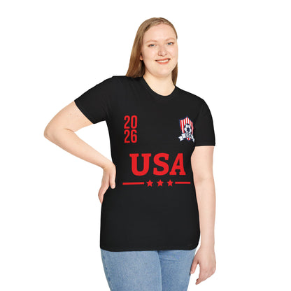 USA Soccer Tee Flag Football Shirt Gift 2026 T-Shirt