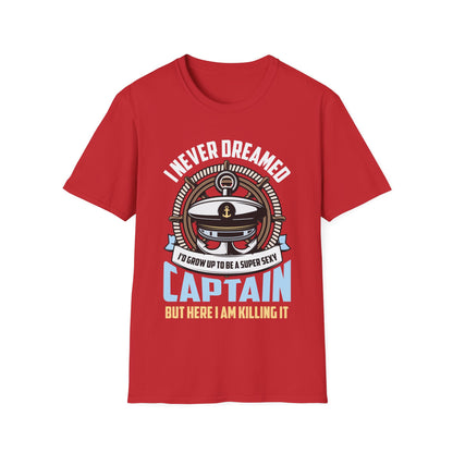 Funny Boat Captain Boating Funny Boat Lover shirt For Men T-Shirt