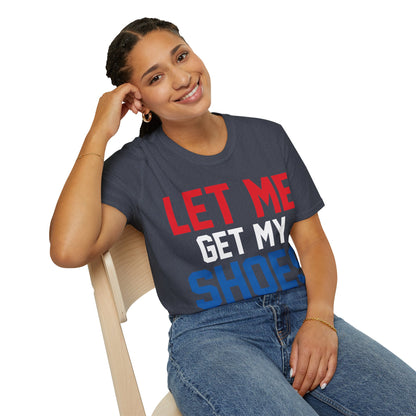 Let Me Get My Shoe Trump 2024 Re Elect President Trump T-Shirt For Men Women T-Shirt