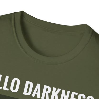 Funny Hello Darkness My Old Friend Solar Eclipse April 08, 2024 T-Shirt for Men Women