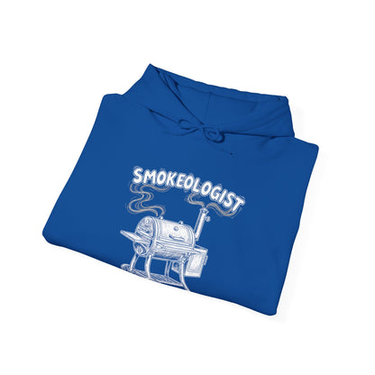 Funny Smokeologist Pitmaster BBQ Smoker Grilling Hoodie