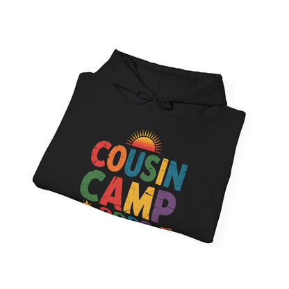 Cousin Camp 2026 Camping Campfire Summer Vacation Family Hoodie