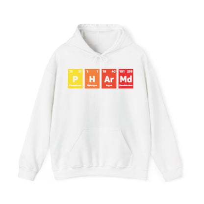 PharmD Pharmacy Graduate Pharmacy School Periodic Table Gift Hoodie