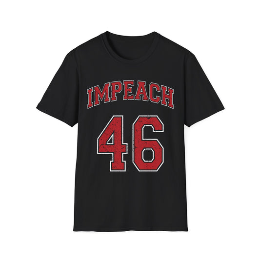 Impeach 46 Joe Biden Republican Conservative T-Shirt Men Women