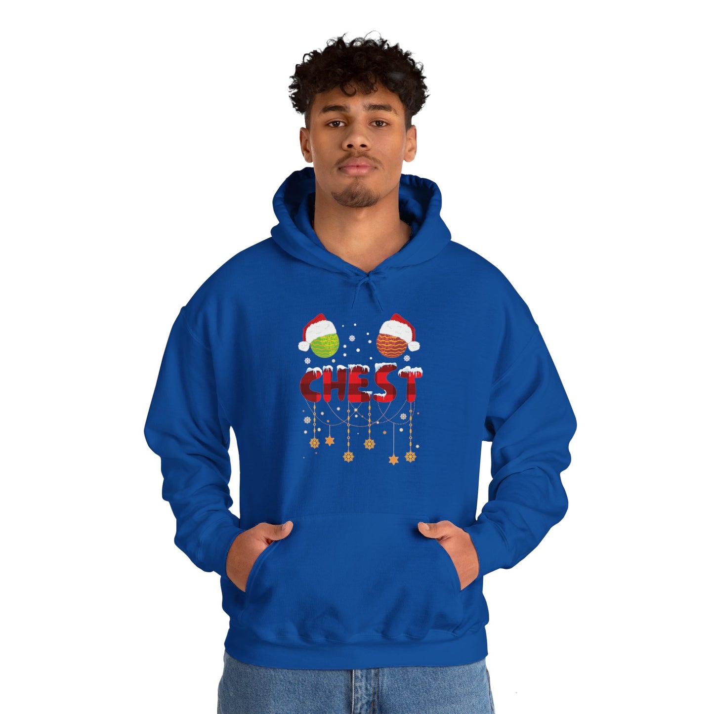 Chest Nuts Matching Chestnuts Funny Christmas Couples Chests Hoodie