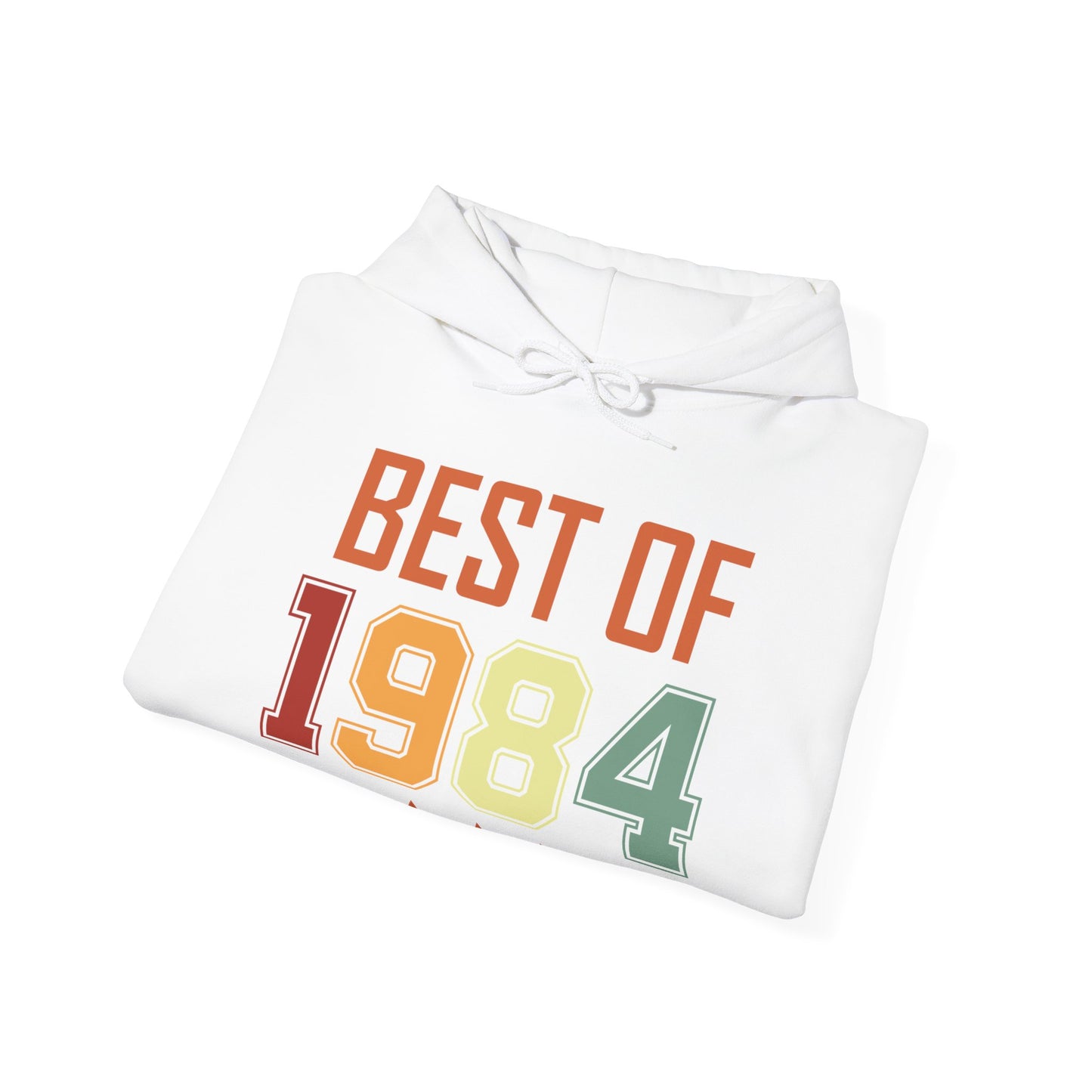 Funny Vintage Best of 1984 40 Year Old Gift 40th Birthday Hoodie For Men Women Hoodie