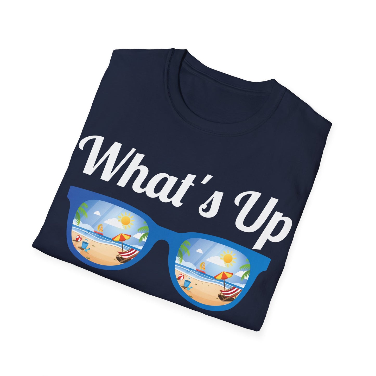 Funny What's Up Beaches Gifts Fathers Day Beach Vacation Summer T-Shirt