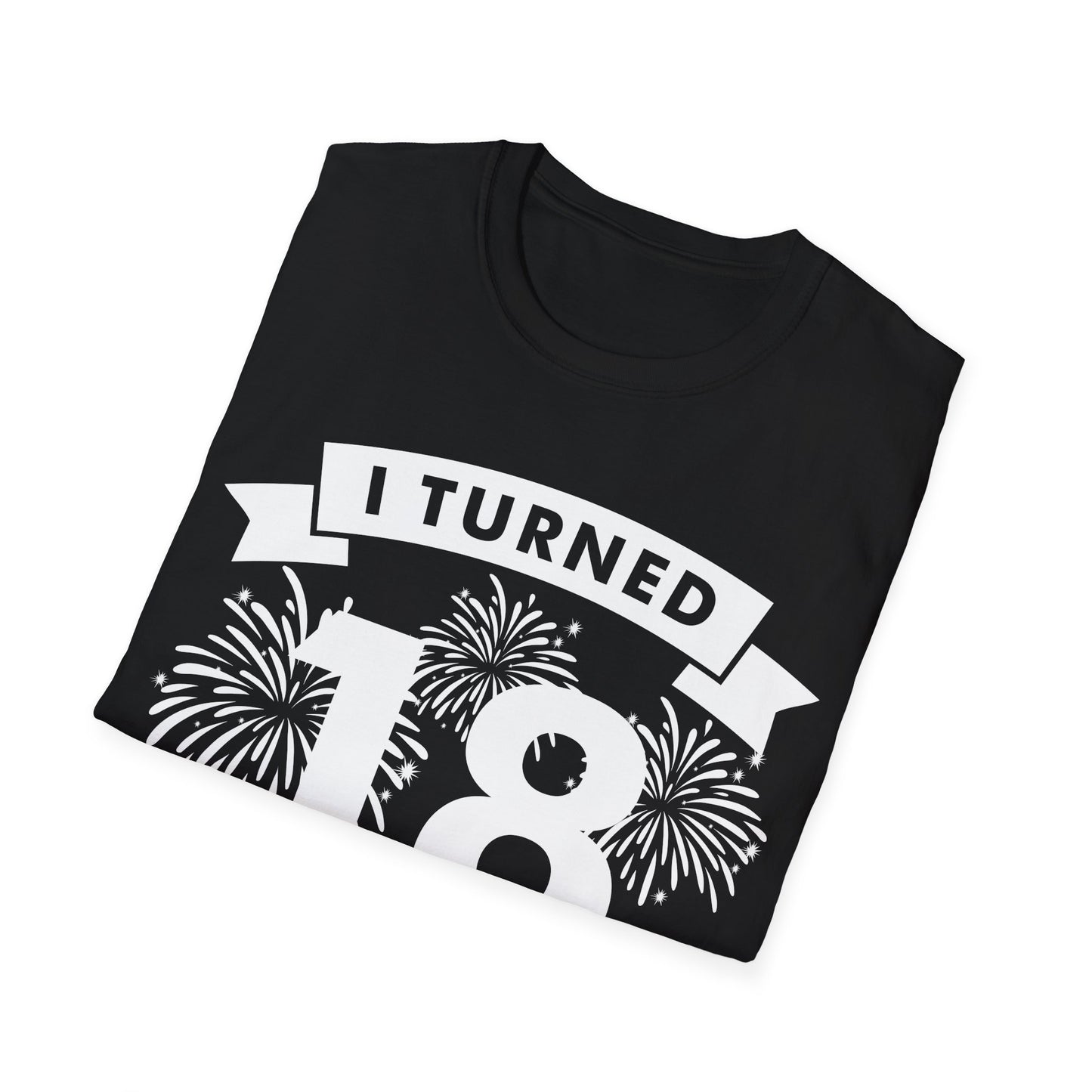 Funny I Turned 18 In 2026 18th Birthday Party Gift T-Shirt For Men Women