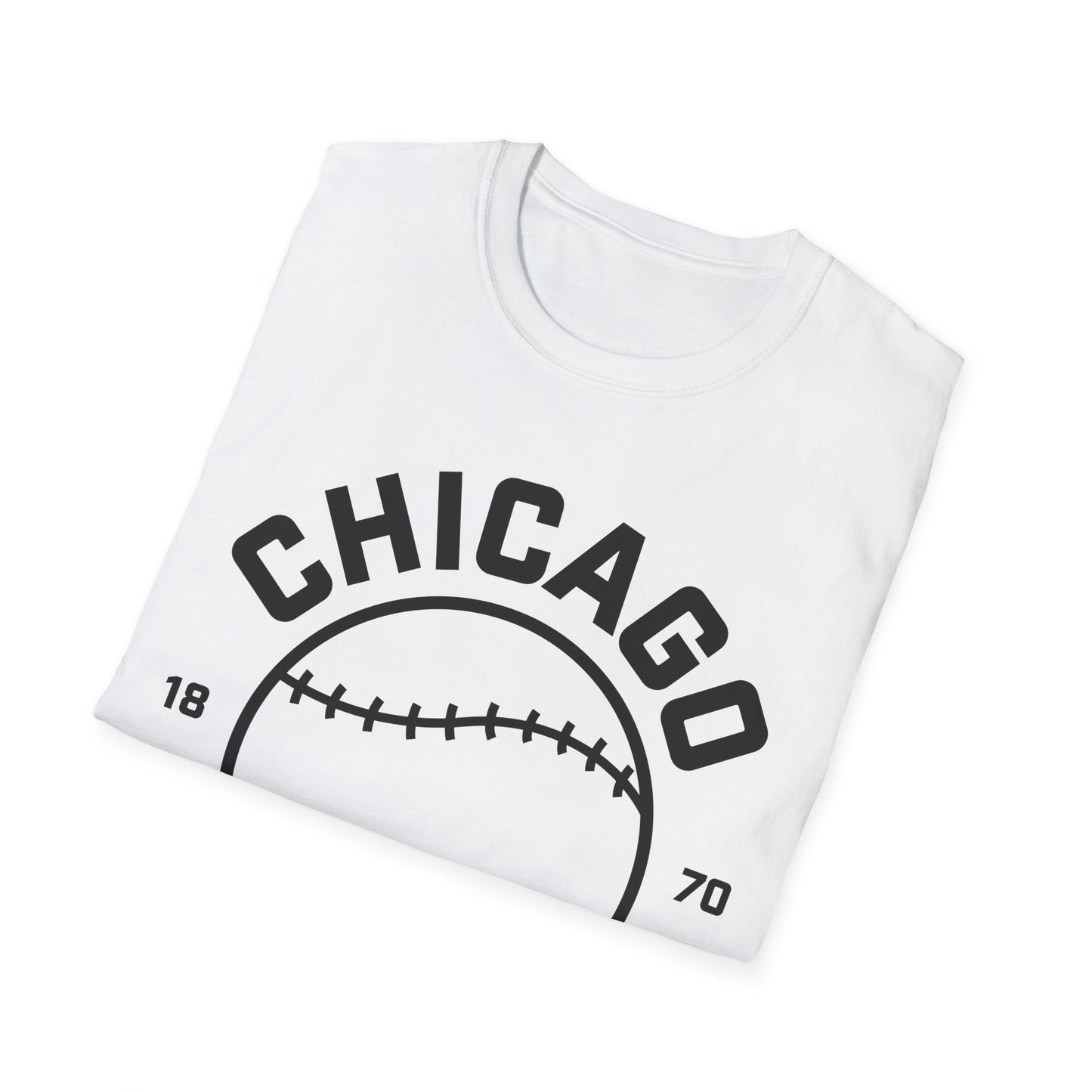 Chicago Baseball Gameday Fan Gear Sports Baseballer T-Shirt For Men Women T-Shirt