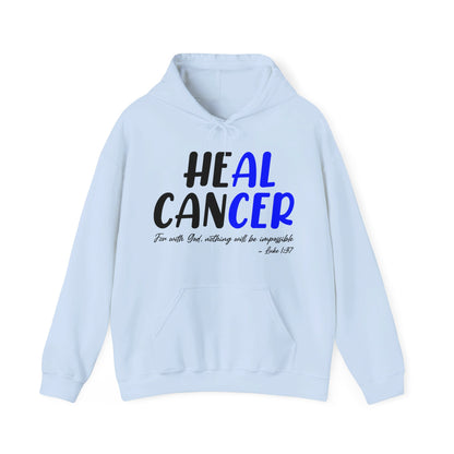 Colon Cancer Faith Bible Verse CRC Awareness Support Heal Family Hoodie For Men Women