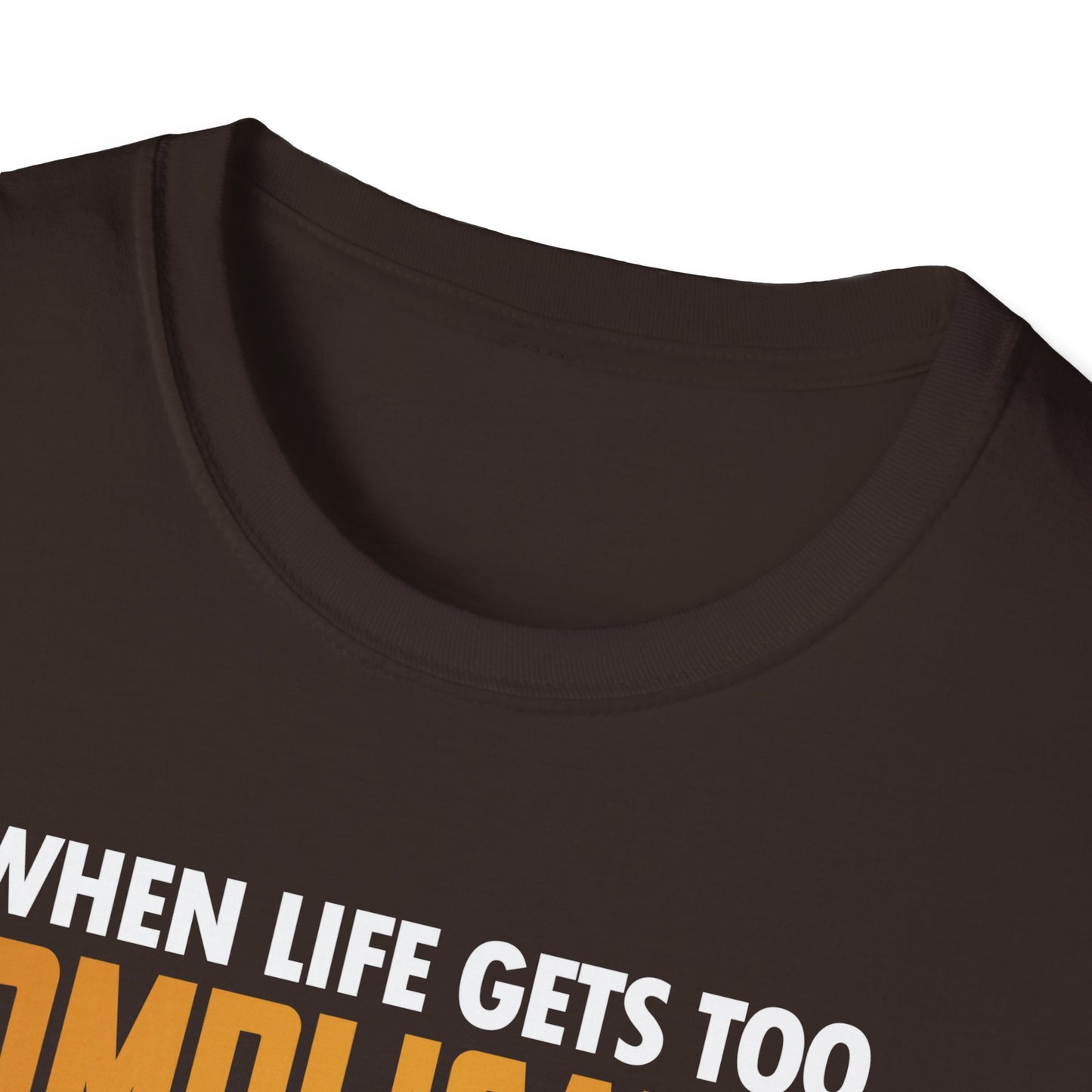 Pinball Funny T-shirt When Life Gets Too Complicated Pinball Lover Premium T-shirt