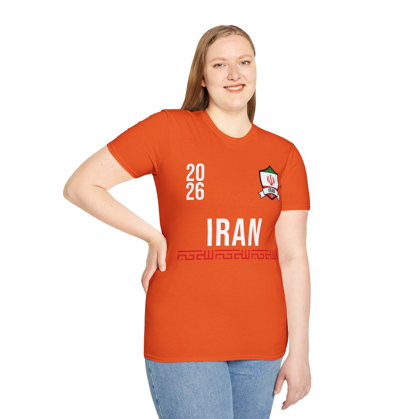 Iran Soccer Tee Flag Football Shirt Gift USA 2026 T-Shirt