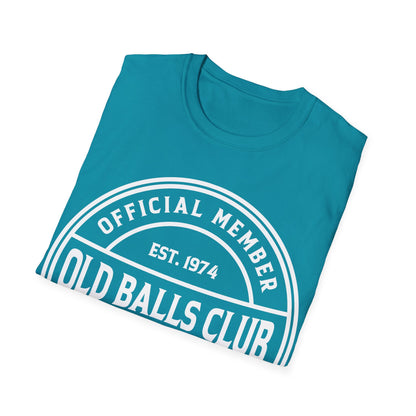 Mens Old Balls Club 50 Years Awesome Fifty 50th Birthday Farthers Day T-Shirt