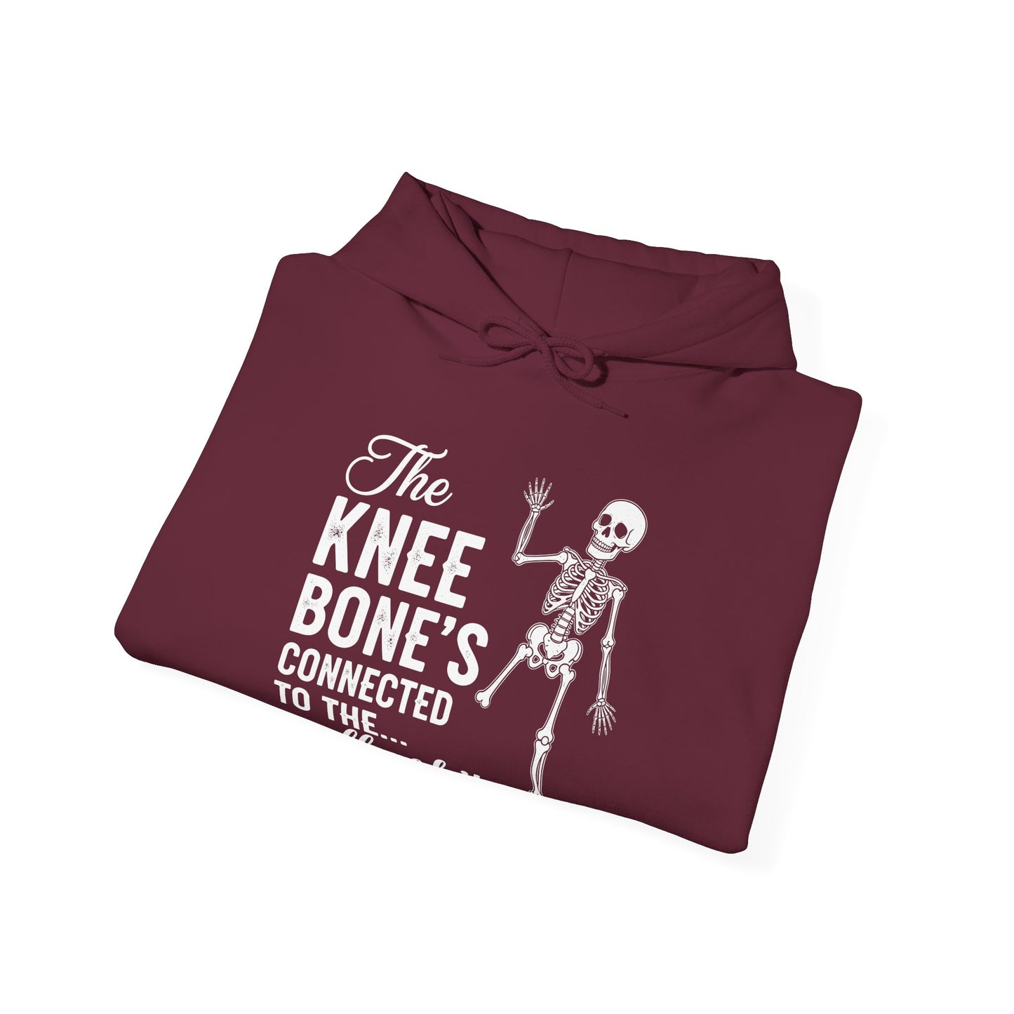 The Knee Bone's Connected to The Well, Shit Amputee Gifts Hoodie