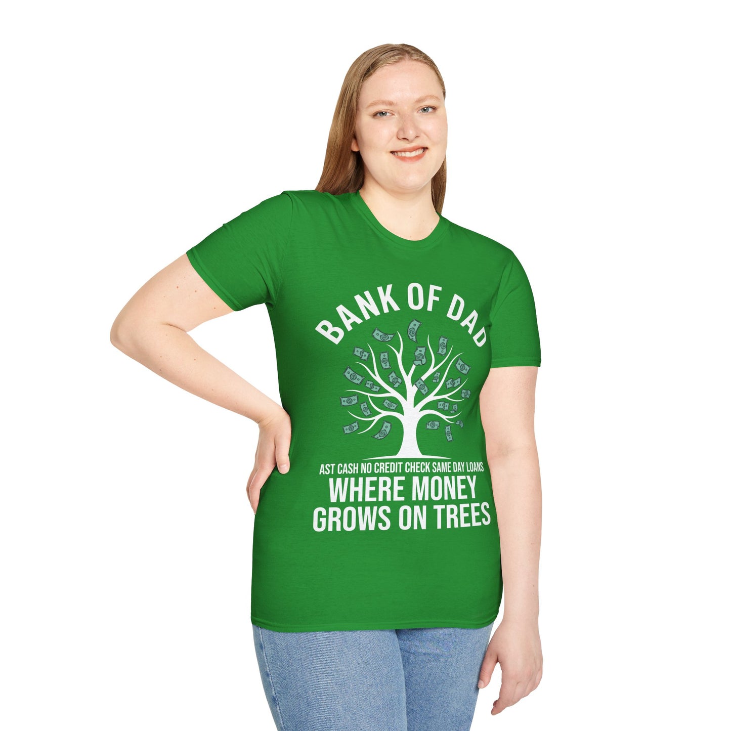 Bank of Dad Money Grows on Trees T-Shirt