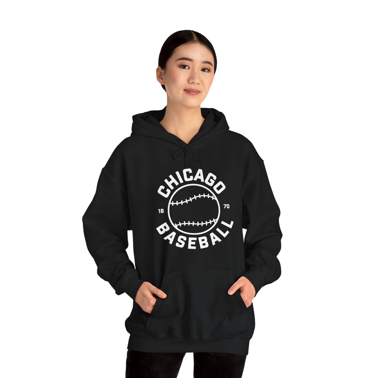 Chicago Baseball Gameday Fan Gear Sports Baseballer Hoodie For Men Women Hoodie