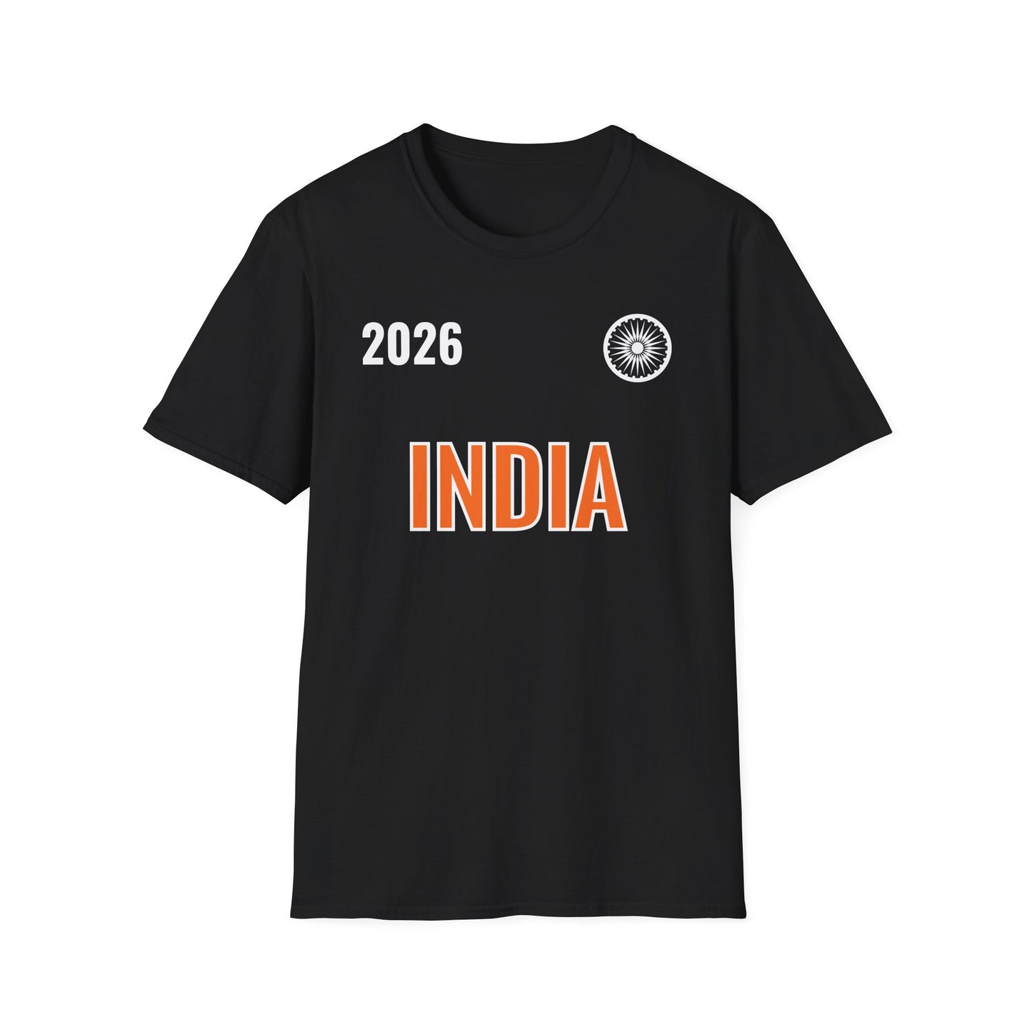 India T-Shirt Cricket Lovers Fan Team Support 2026