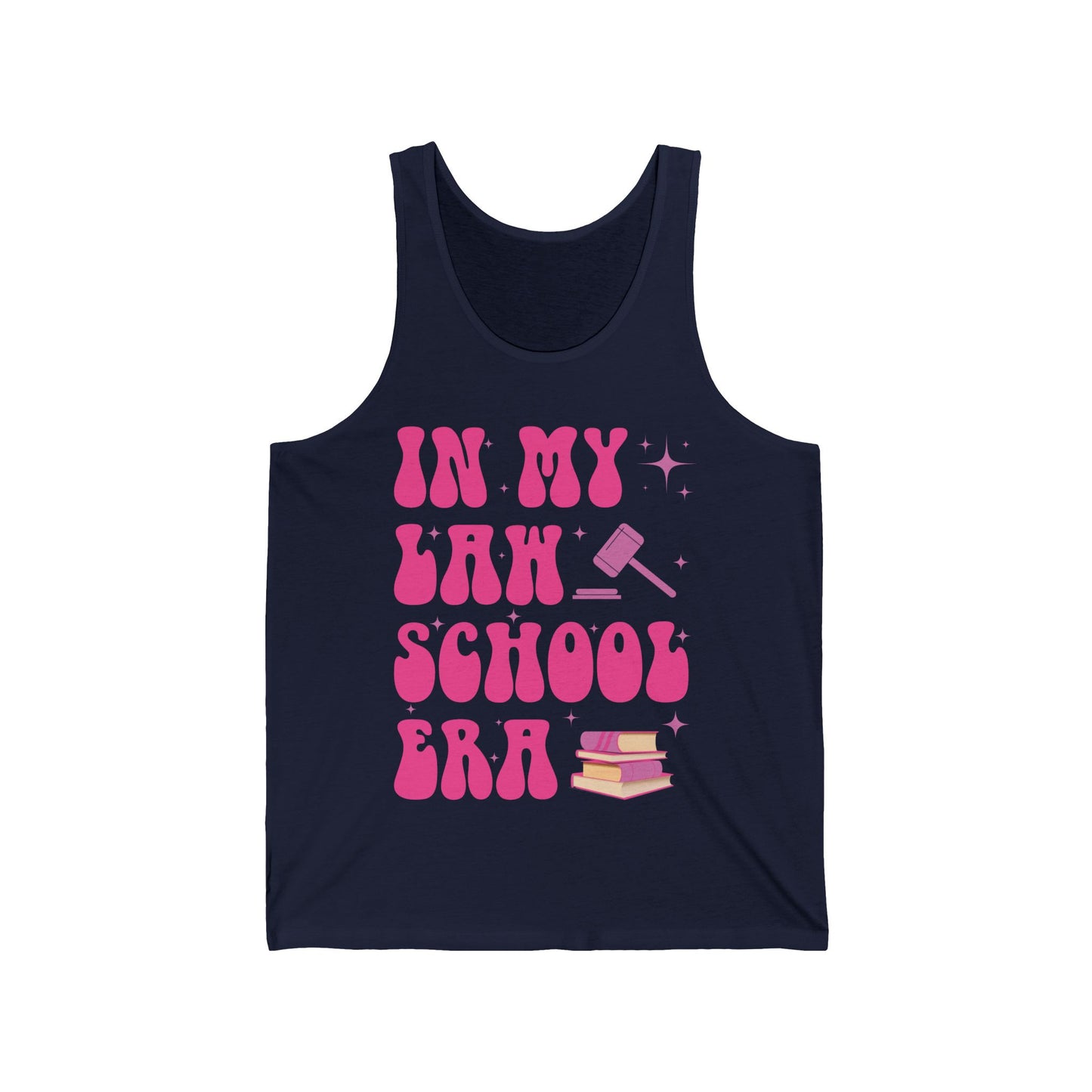 Retro In My Law School Era Future Lawyer Student School Tank Top For Men Women Tank Top