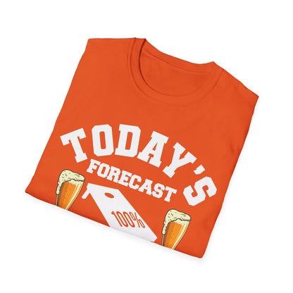 Funny Todays Forecast Corn Hole and Beer Sarcastic Beers Lover Cornhole Party